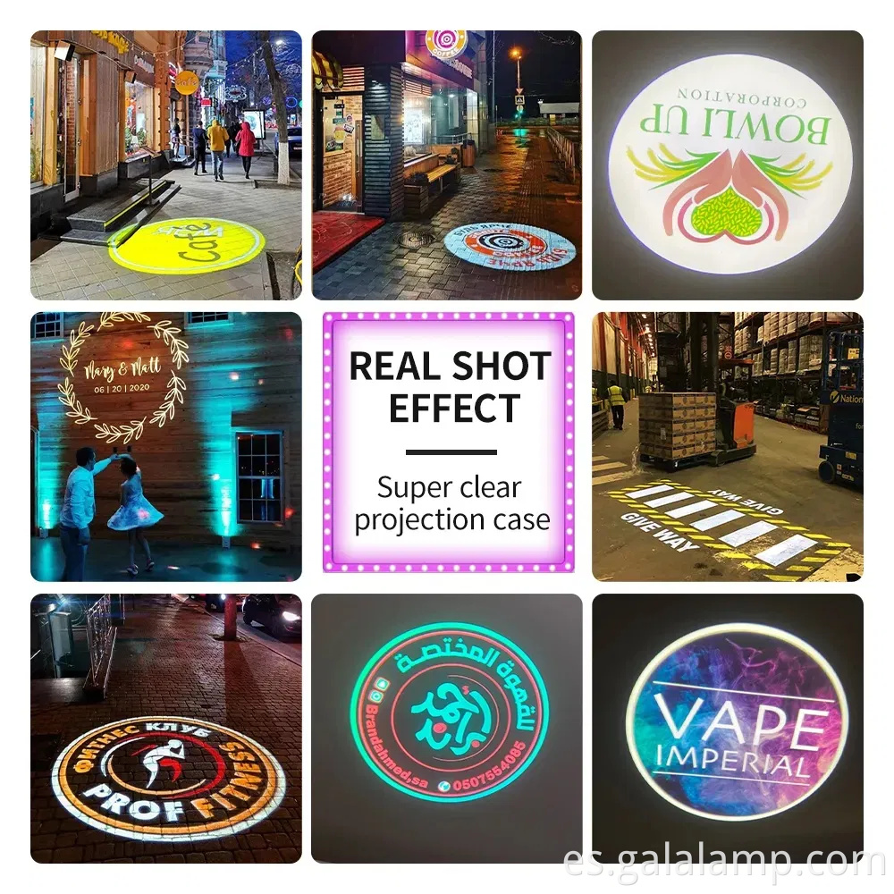 150W LED LED al aire libre Luz para logotipo y publicidad